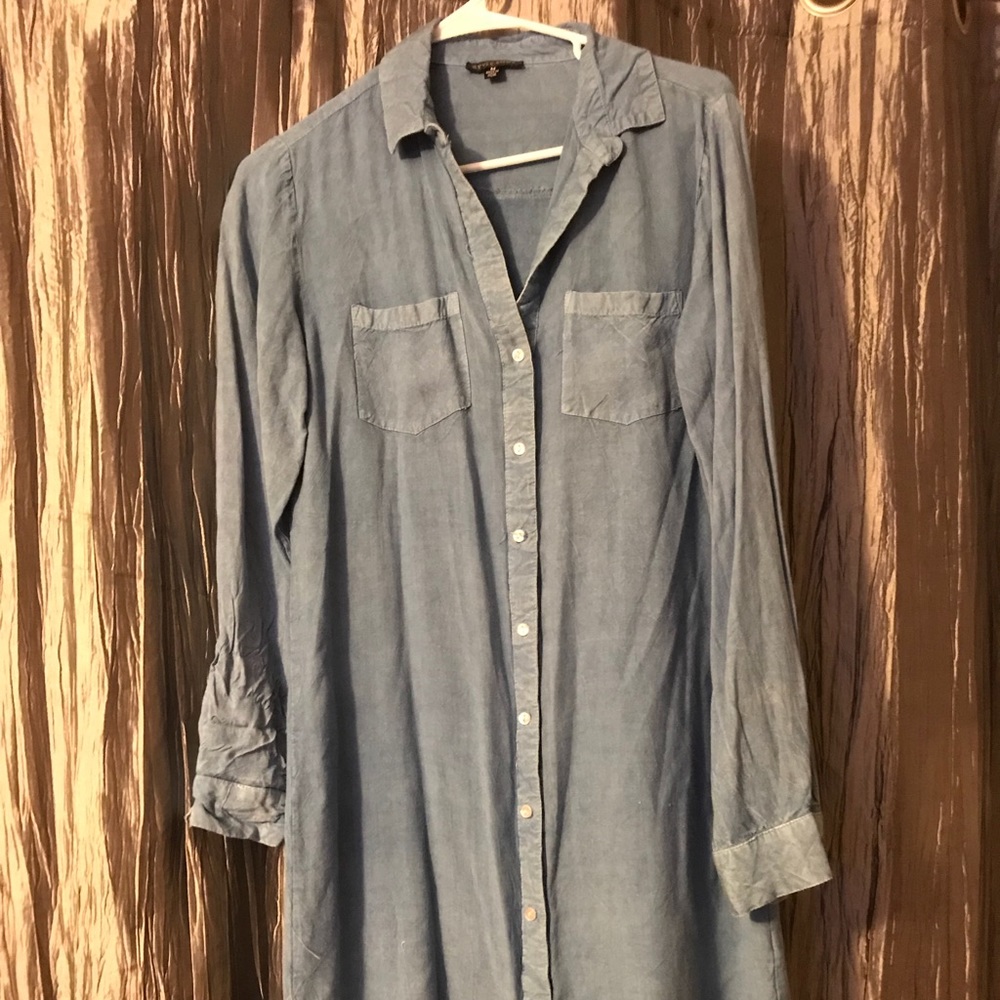 Chambray Dress